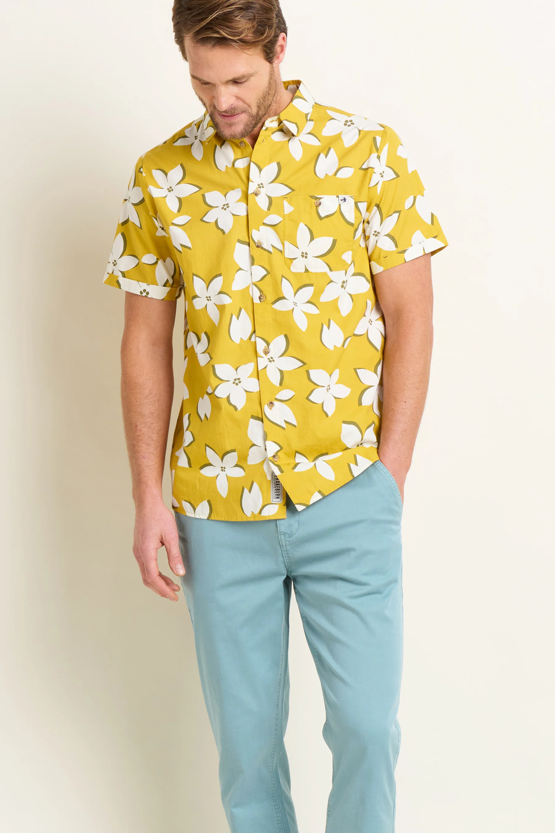 Yellow Flower Shirt - Image 4